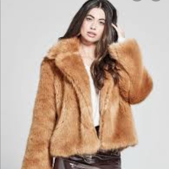 Marciano Faux Fur Jacket - Picture 2 of 12